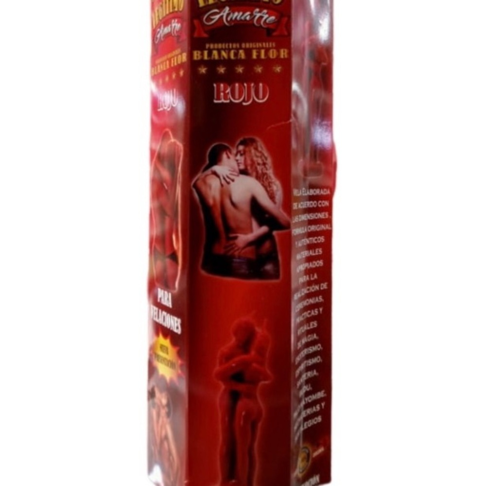 Red sex candel